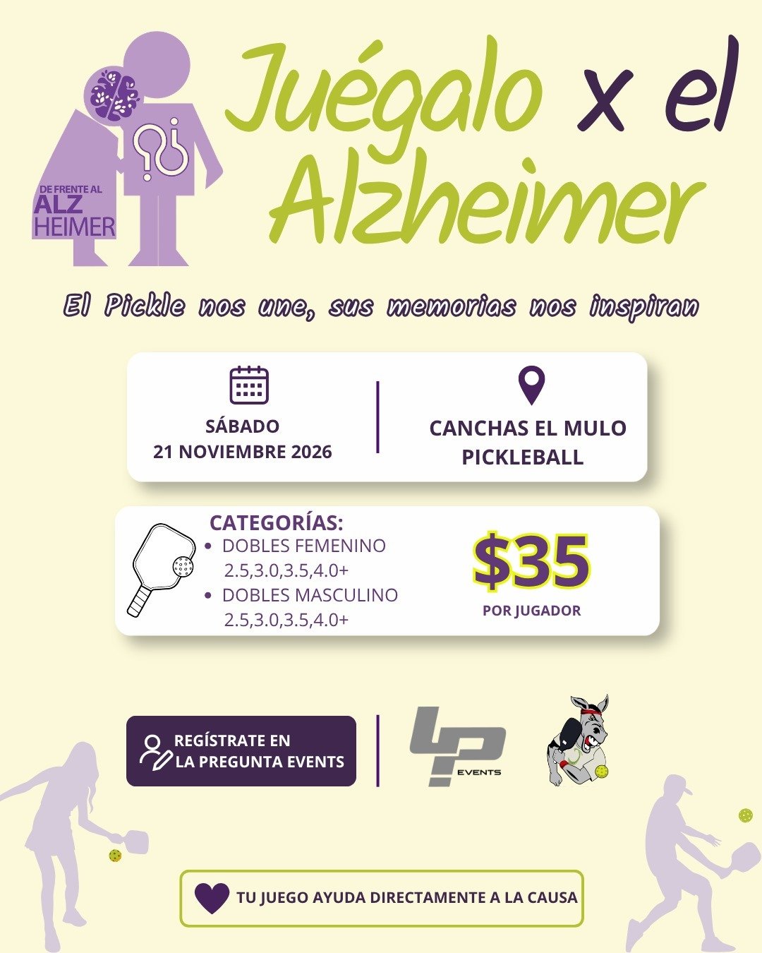 Juega por una Causa – Juégalo x el Alzheimer